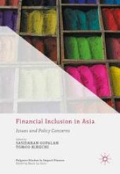 book Financial Inclusion in Asia: Issues and Policy Concerns