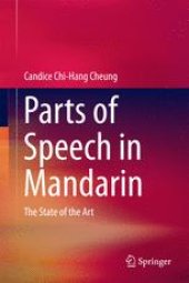 book Parts of Speech in Mandarin: The State of the Art