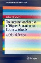 book The Internationalization of Higher Education and Business Schools: A Critical Review