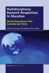 book Multidisciplinary Research Perspectives in Education: Shared Experiences from Australia and China