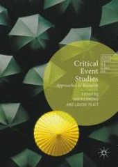 book Critical Event Studies: Approaches to Research