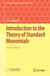 book Introduction to the Theory of Standard Monomials: Second Edition