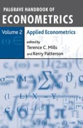 book Palgrave Handbook of Econometrics: Volume 2: Applied Econometrics