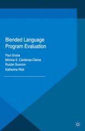 book Blended Language Program Evaluation