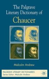 book The Palgrave Literary Dictionary of Chaucer