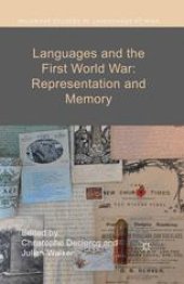 book Languages and the First World War: Representation and Memory