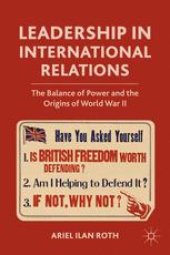 book Leadership in International Relations: The Balance of Power and the Origins of World War II