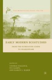 book Early Modern Ecostudies: From the Florentine Codex to Shakespeare