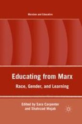 book Educating from Marx: Race, Gender, and Learning