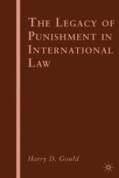 book The Legacy of Punishment in International Law