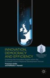 book Innovation, Democracy and Efficiency: Exploring the Innovation Puzzle within the European Union’s Regional Development Policies