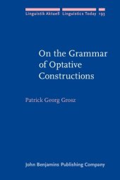 book On the Grammar of Optative Constructions