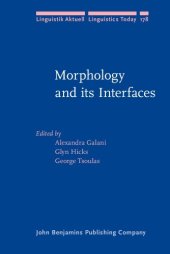 book Morphology and its Interfaces