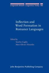 book Inflection and Word Formation in Romance Languages