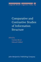 book Comparative and Contrastive Studies of Information Structure