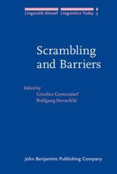 book Scrambling and Barriers