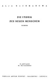 book Die Fabrik des neuen Menschen