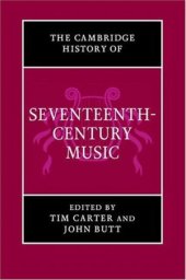 book The Cambridge History of Seventeenth-Century Music