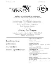 book Représentations galoisiennes et phi-modules : aspects algorithmiques [PhD thesis]