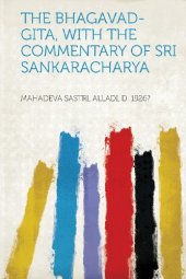 book The Bhagavad-Gita, with the Commentary of Sri Sankaracharya