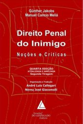 book Direito Penal Do Inimigo - Noções e críticas