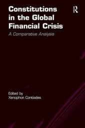 book Constitutions in the Global Financial Crisis: A Comparative Analysis