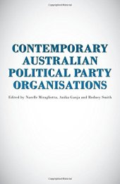 book Contemporary Australian Political Party Organisations