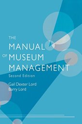 book The Manual of Museum Management