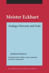 book Meister Eckhart: Analogy, Univocity and Unity