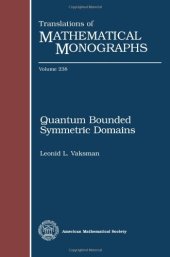 book Quantum Bounded Symmetric Domains