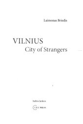 book Vilnius: city of strangers