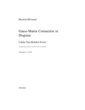 book Gauss-Manin Connection in Disguise