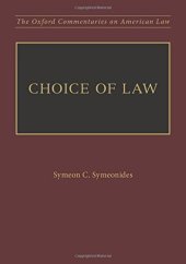 book Choice of Law