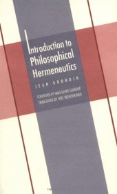 book Introduction to Philosophical Hermeneutics