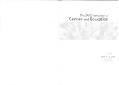 book The SAGE Handbook of Gender and Education