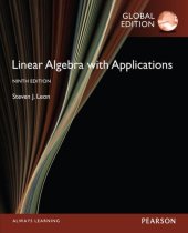 book Linear Algebra with Applications (Global Edition)