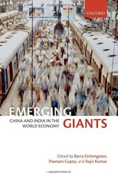 book Emerging Giants: China and India in the World Economy (eds.)