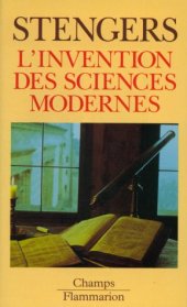 book L’invention des sciences modernes