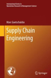 book Supply Chain Engineering