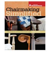 book Chairmaking Simplified