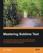 book Mastering Sublime Text