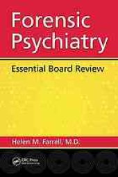 book Forensic psychiatry: essential board review