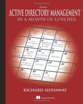 book Learn active directory management in a month of lunches