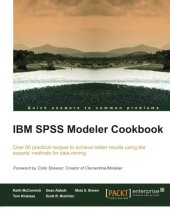 book IBM SPSS Modeler cookbook