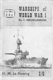 book Warships of World War 1 - No. 4 - Miscellaneous