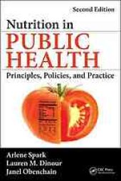 book Nutrition in public health: principles, policies, and practice