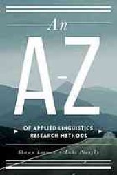 book An A-Z of applied linguistics research methods