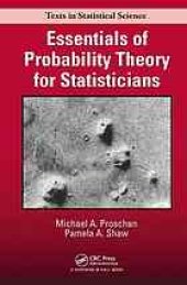 book Essentials of probability theory for statisticians