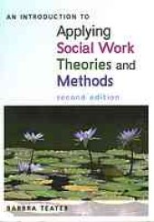 book An introduction to applying social work theories and methods