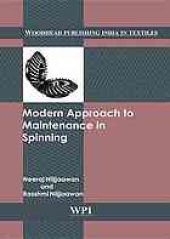 book Modern approach to maintenance in spinning